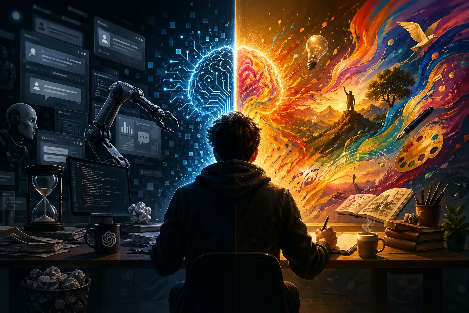The AI Dependency Trap: Is Our Creative Spark Dying in the Age of Automation?